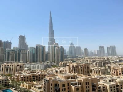 3 Bedroom Apartment for Sale in Downtown Dubai, Dubai - Luxury 3BR+Maid | Burj Khalifa View | Ready