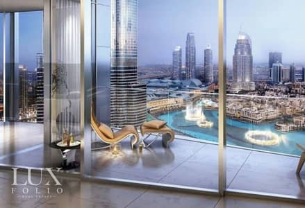 4 Bedroom Penthouse for Sale in Downtown Dubai, Dubai - High Floor|Luxurious Living|Genuine Resale