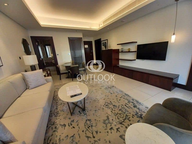 位于迪拜市中心，谦恭市中心酒店（湖畔酒店） 1 卧室的公寓 200000 AED - 6448501