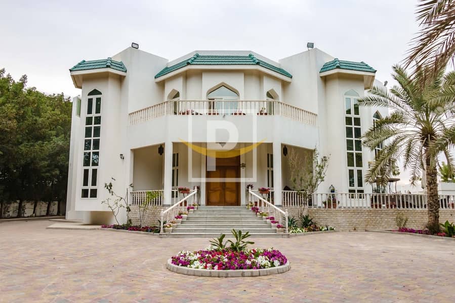 Only For Gcc National Villa With Huge Plot 55,000 sq ft In Sharjah, Al Tala\'a Area