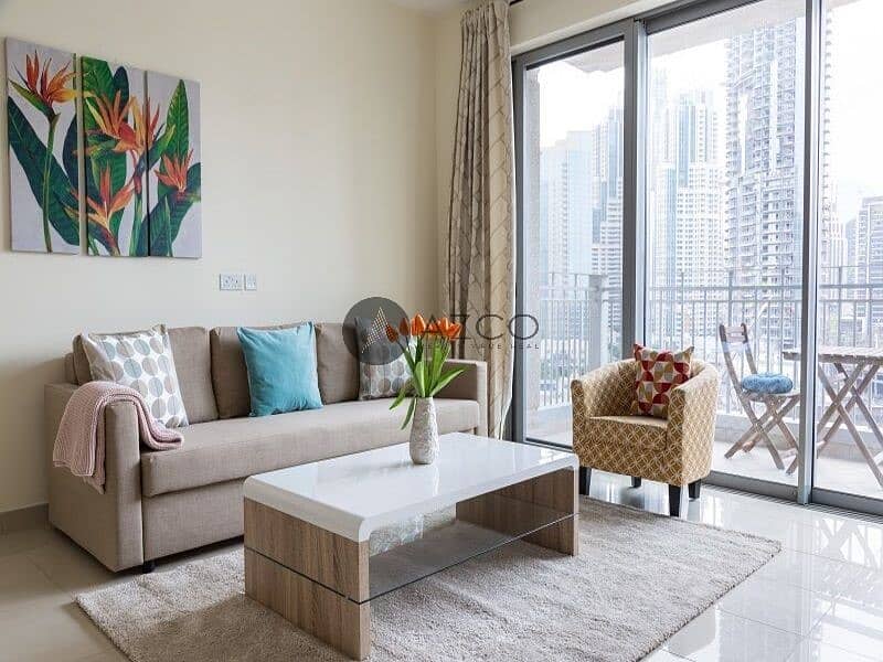 位于迪拜市中心，驻足大厦，驻足1号大厦 1 卧室的公寓 1350000 AED - 6450725