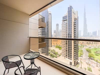 Studio for Rent in Downtown Dubai, Dubai - Amazing Studio, Burj Khalifa View, Downtown, Dubai