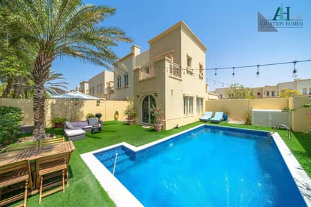 2 Bedroom Villa for Rent in The Springs, Dubai - Pool Retreat | Fully Furnished | All Bills Included