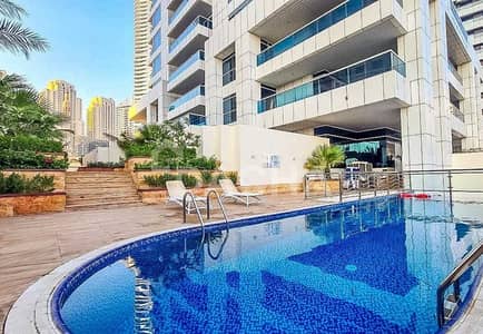 1 Bedroom Flat for Rent in Dubai Marina, Dubai - Huge terrace / Excellent layout / Vacant