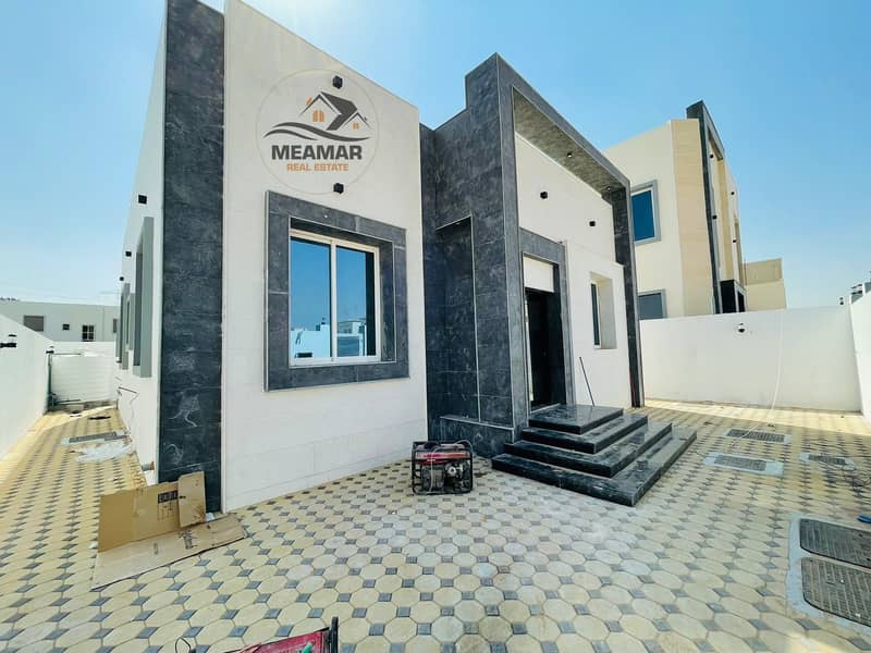 Villa for sale in Ajman, distinctive European design and personal finishing with high quality building materials