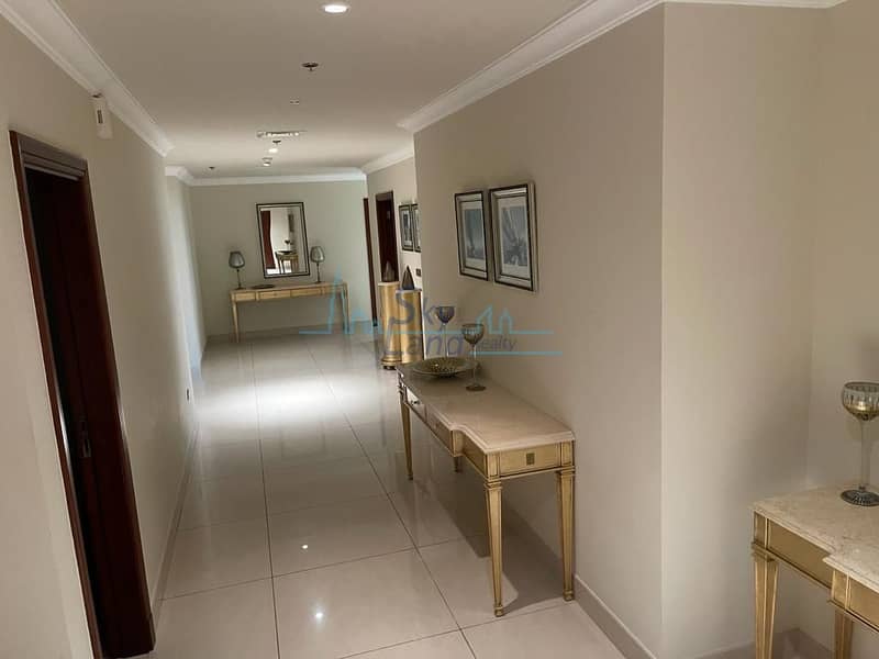 Full Palm and Sea view  3br rent in Kempinski Palm Residence