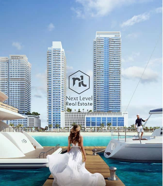 位于迪拜港，艾玛尔海滨社区 1 卧室的公寓 2150000 AED - 6209642