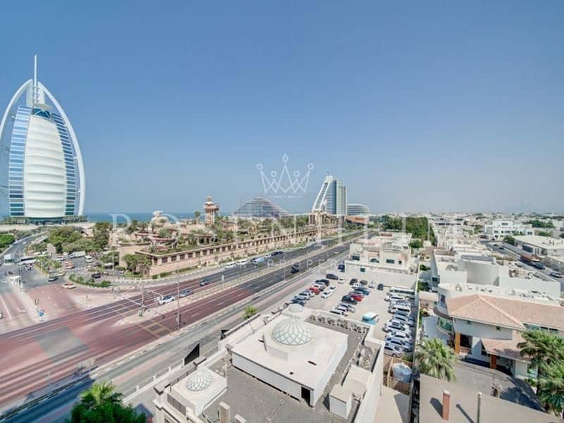 Exclusive| Burj Al Arab and Sea Views | High Floor