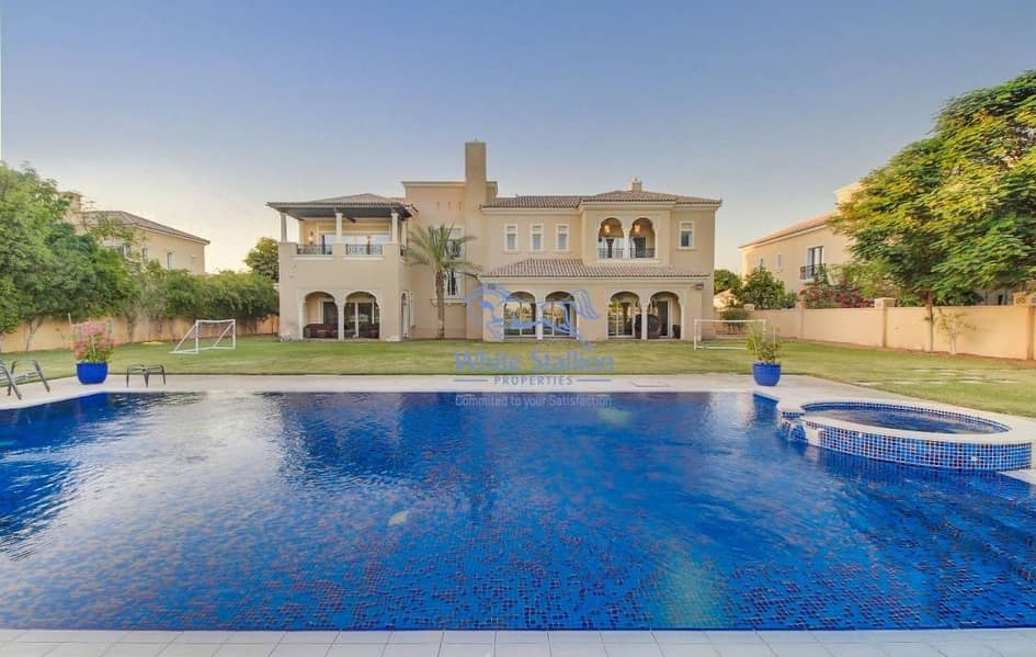 Full Polo Field View | Stunning 5 Bedroom | Exclusive Community | Private Pool | F Type