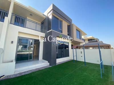 4 Bedroom Townhouse for Sale in Dubai Hills Estate, Dubai - Vacant | On the Main Park | 1min to Pool