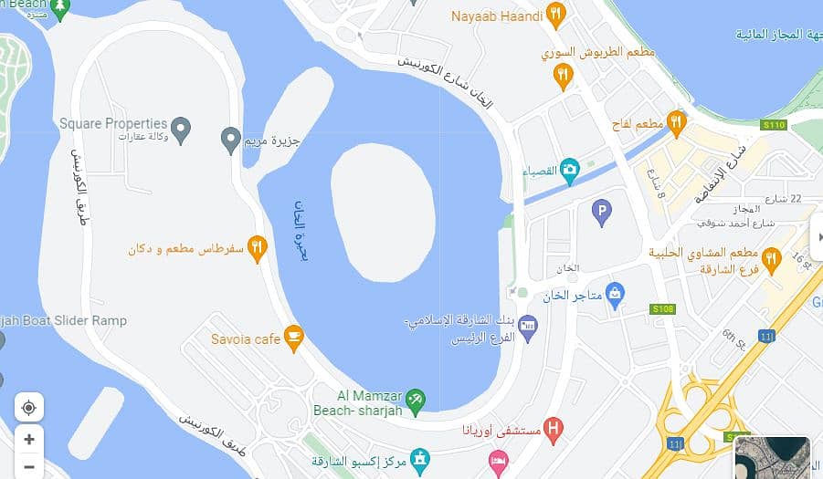 Commercial residential land. Sharjah, Al-Khan area