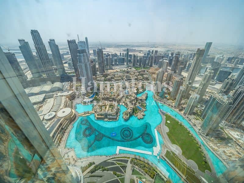 位于迪拜市中心，哈利法塔 2 卧室的公寓 6500000 AED - 5651097
