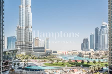 3 Bedroom Flat for Sale in Downtown Dubai, Dubai - 3 BR | Full Fountain & Burj Khalifa View