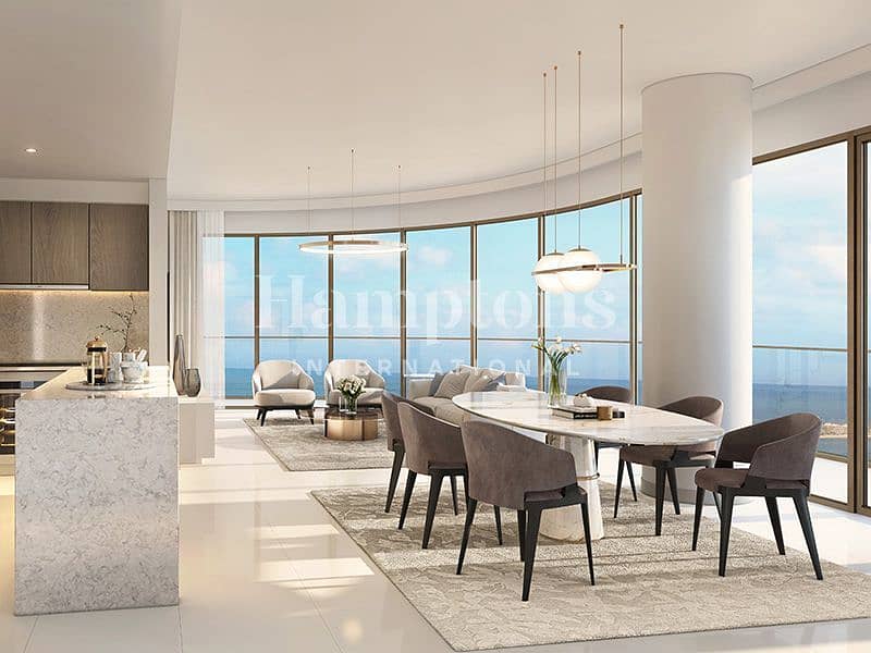 位于迪拜港，艾玛尔海滨社区，碧海蓝天塔楼 2 卧室的公寓 4300000 AED - 5574770