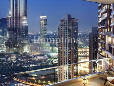 4 Bedroom Penthouse for Sale in Downtown Dubai, Dubai - One of Two units |  Full Burj & Fountain