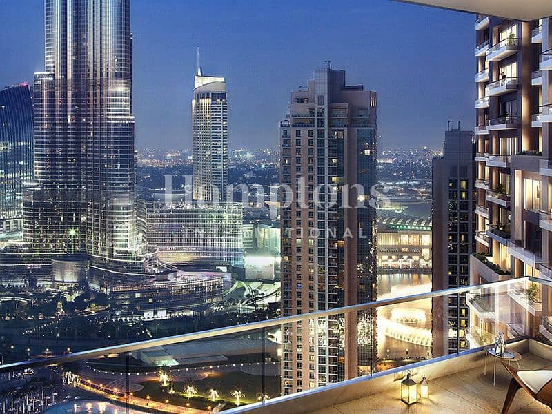 位于迪拜市中心，歌剧院区，第一幕塔楼｜第二幕塔楼 4 卧室的顶楼公寓 17500000 AED - 5770123