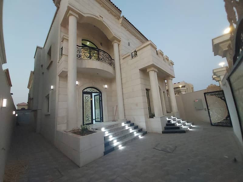 For sale, a centrally air-conditioned villa, with electricity and water, the villa is Cornell, close to all services, and behind Nesto Al-Talah, the p