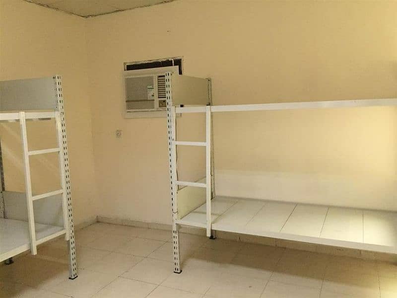 100 Furnished Labor Camp Rooms. AED 1,650/-. Monthly Basis. Al Jurf Industrial 2, Ajman