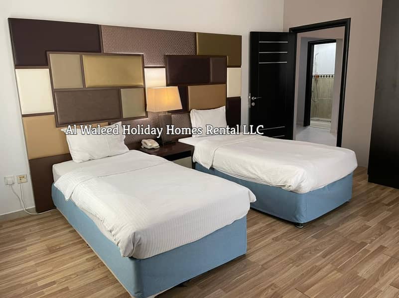 4 Twin Beds
