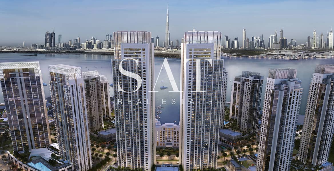 位于迪拜溪港，海港景观公寓大楼，海港景观2号大楼 3 卧室的公寓 3249000 AED - 6457541
