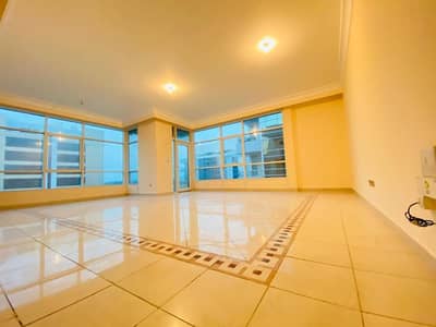 3 Bedroom Apartment for Rent in Al Qurm, Abu Dhabi - Excellent & Huge Size 3 BHK With Maids Room Balcony Covered Parking Apartment At Al Qurm Area For 110K