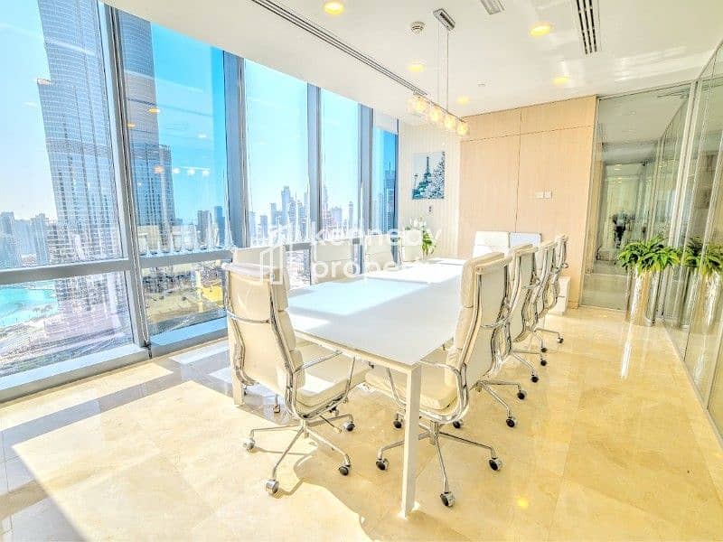Burj Khalifa View | Fully Fitted | Vacant