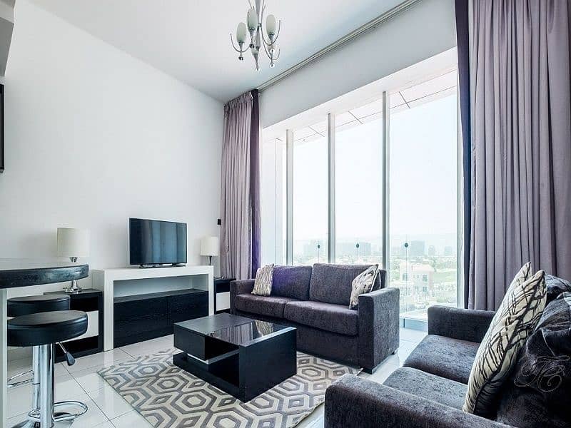 شقة في جوفاني بوتيك سويتس،مدينة دبي الرياضية 2 غرف 700000 درهم - 6246561