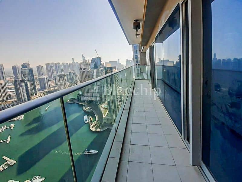 位于迪拜码头，达马克塔楼 3 卧室的公寓 300000 AED - 6455683