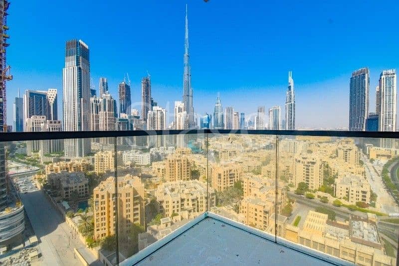 Stunning Burj Khalifa View I High Floor I Rented