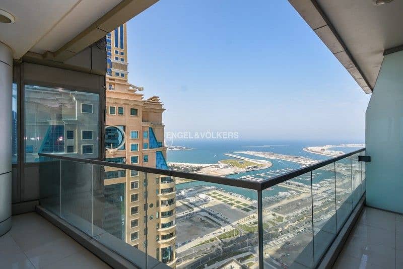 位于迪拜码头，海洋塔楼 2 卧室的公寓 1950000 AED - 5743576