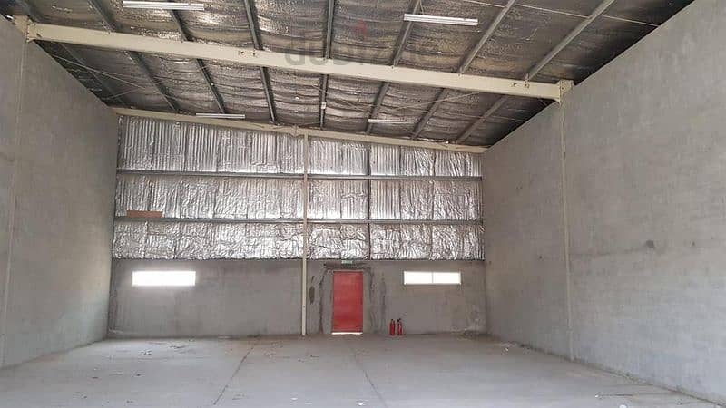 Ras Al Khor 2,500 Sq. Ft Warehouse insulated of high ceiling
