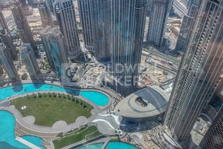 3 Bedroom Flat for Rent in Downtown Dubai, Dubai - Furnished 3Br l High Floor | Sea and Opera Views