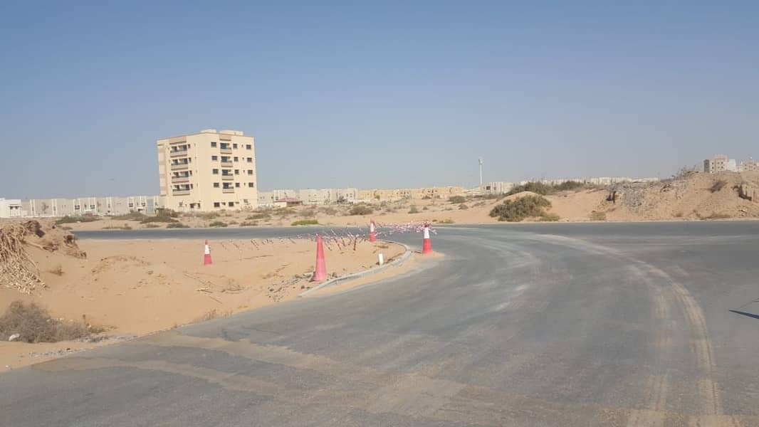 Lands for sale in Ajman with installments over 3 years Exempt from registra