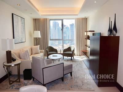 شقة فندقية 1 غرفة نوم للايجار في وسط مدينة دبي، دبي - شقة فندقية في فندق العنوان وسط المدينة وسط مدينة دبي 1 غرف 190000 درهم - 5966812