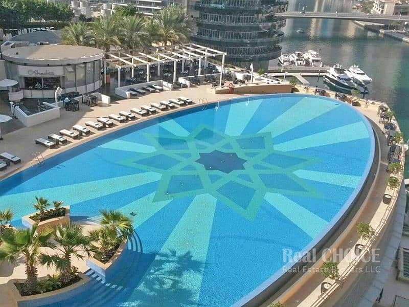位于迪拜码头，迪拜谦恭海滨酒店（购物中心酒店） 1 卧室的酒店式公寓 170000 AED - 4575685