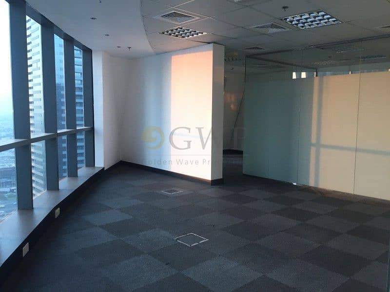 Fitted Office with partitions Close to B-Bay Metro