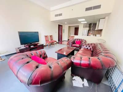LARGRE FURNISHED 1BHK POOL VIEW NEAR SOUQ EXTRA PRIME LOCATION