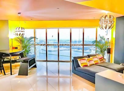 شقة 2 غرفة نوم للايجار في جزيرة الريم، أبوظبي - شقة في برج راك مارينا سكوير جزيرة الريم 2 غرف 125000 درهم - 6459368