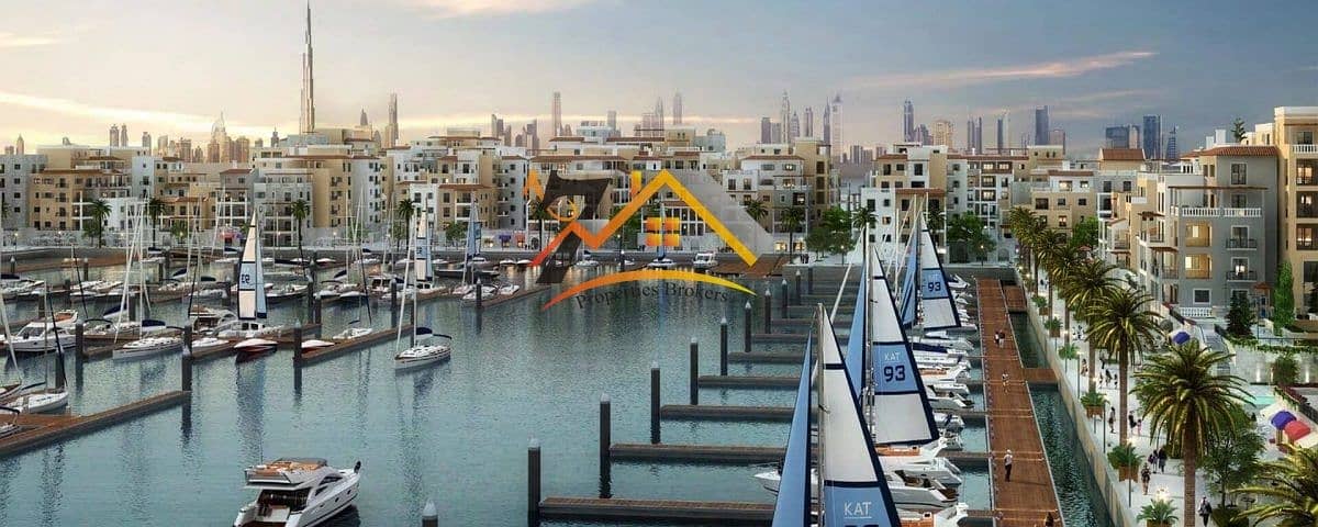 位于朱美拉住宅区，海洋社区，海蓝之港社区 3 卧室的公寓 6100000 AED - 5098327