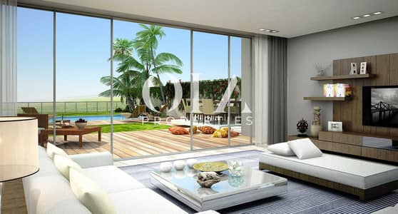 6 Bedroom Villa for Sale in Saadiyat Island, Abu Dhabi - ⚡️Single Row | Exclusive View of the Beach | Call Now