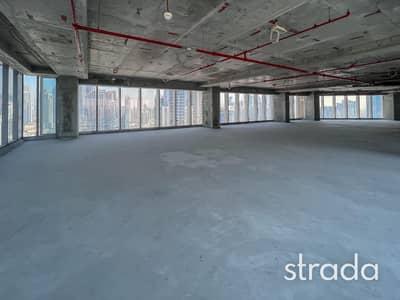 Office for Rent in Business Bay, Dubai - Shell and Core | Full Floor | Burj View |