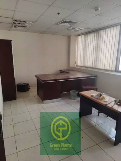 Office for Rent in Deira, Dubai - Abu Hail 950 Sq. Ft furbished office with ready partition