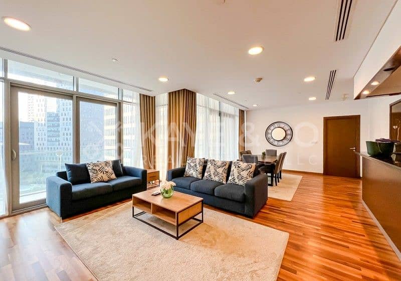 Fully Furnished | Modern and Upgraded | DIFC Views