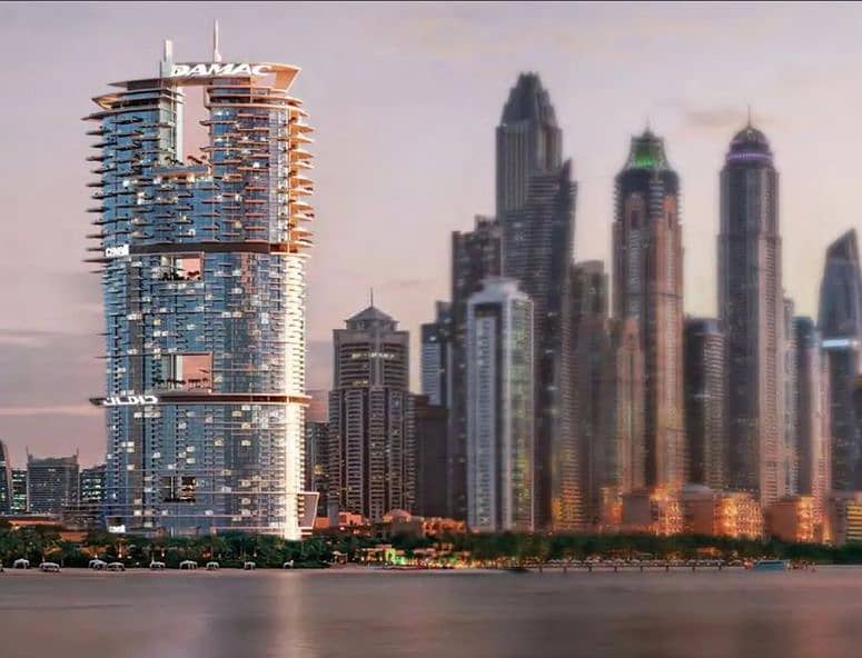 位于迪拜码头，卡瓦利大厦 1 卧室的公寓 2275000 AED - 6446221