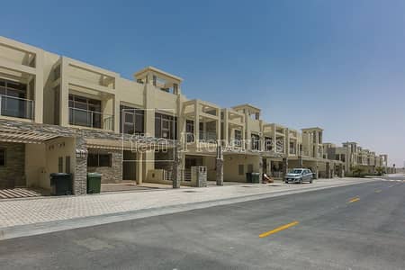 3 Bedroom Townhouse for Sale in Meydan City, Dubai - Super Spacious | Vacant | 3BR + Maid | Polo TH