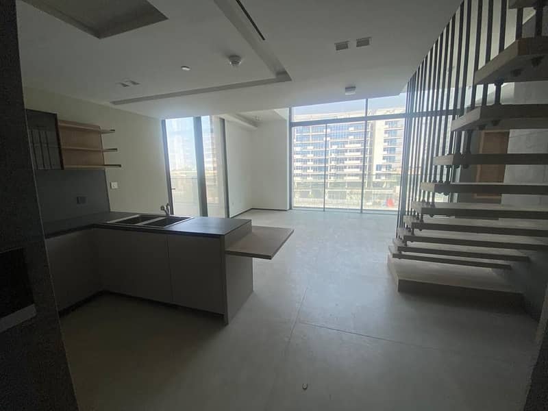 2BR Upgraded Duplex | Private Terrace | High Floor