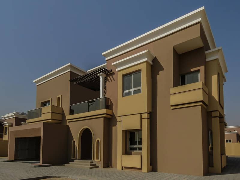 HURRY!!BRAND NEW Luxurious 5 BEDROOM villa with maids room in Al Barashi area FOR SALE !!!!