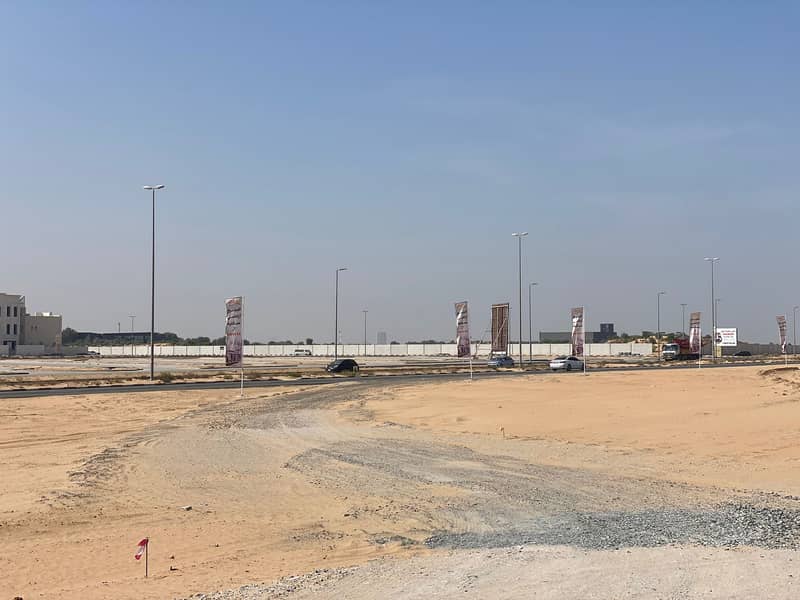 Residential lands in Al-Bahia area -Freehold and zero charges - in  Ajman KBH
