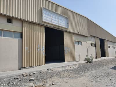 Factory for Rent in Al Jurf, Ajman - 29,000 SQ. FT WITH GOOD HEIGHT AVAILABLE WITH HIGH -300 KVA - FOR RENT