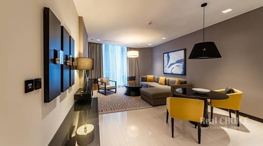 شقة فندقية 1 غرفة نوم للايجار في شارع الشيخ زايد، دبي - شقة فندقية في فندق جراند شيراتون شارع الشيخ زايد 1 غرف 180000 درهم - 5303692